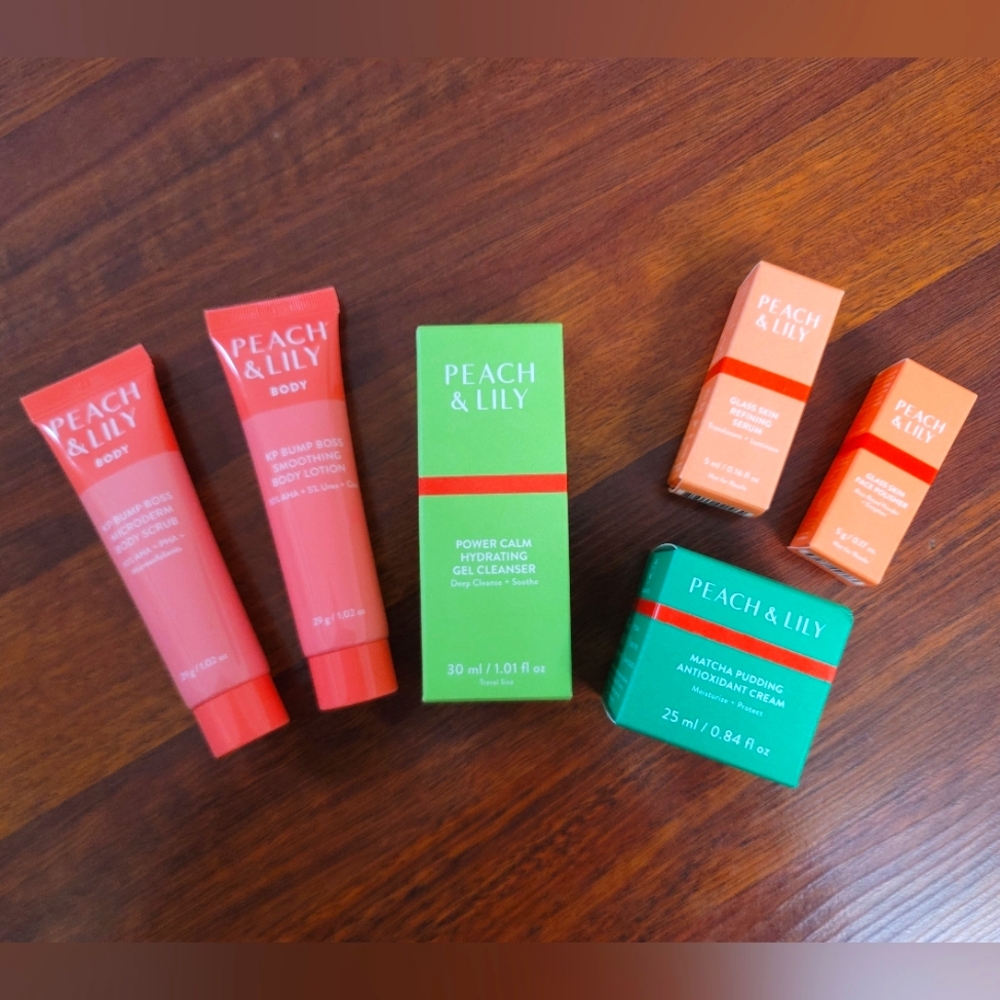 Peach & Lily 6-Piece Sample Set - Picture 2 of 3